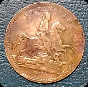 Queen-Victoria-Token-To-Hanover,-Old-Queen